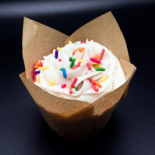 Vegan Confetti Cupcake