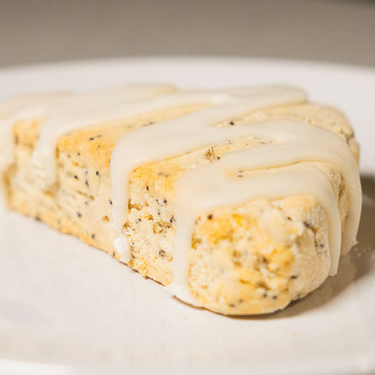 Lemon Poppy Seed Scone