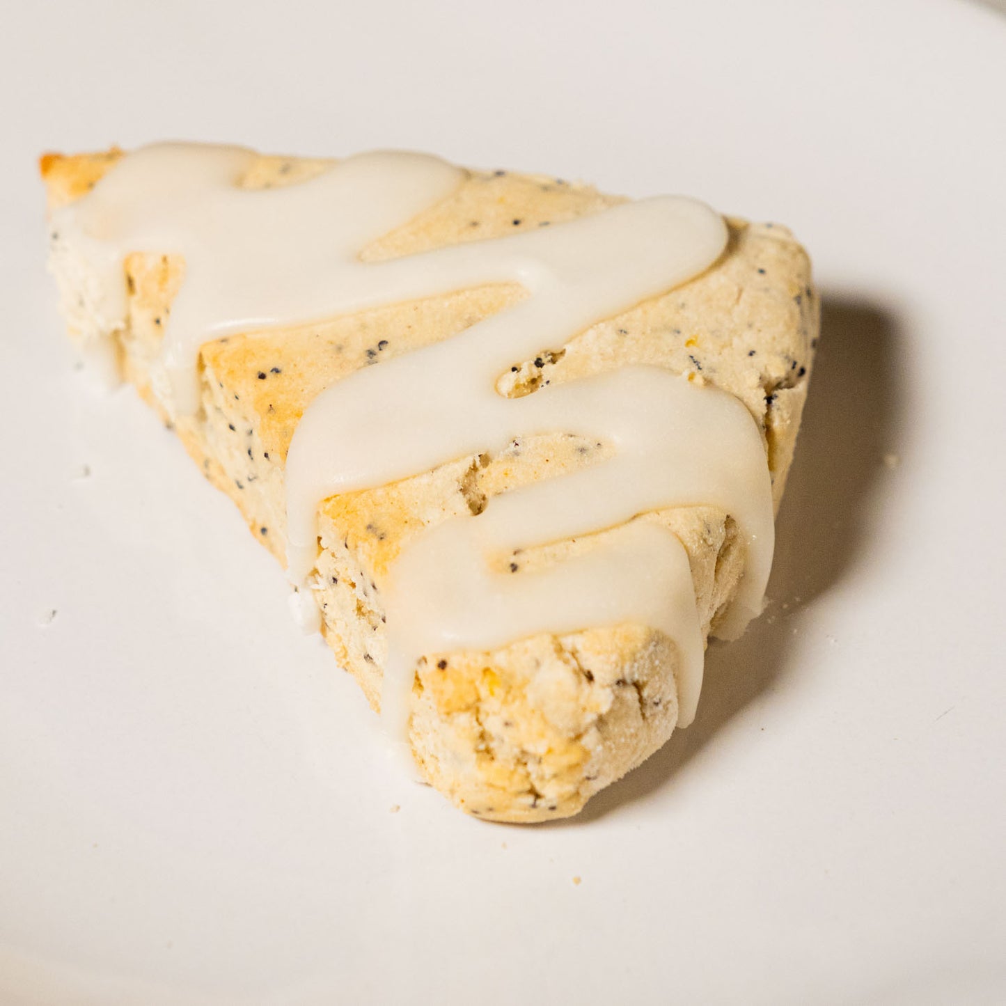 Lemon Poppy Seed Scone