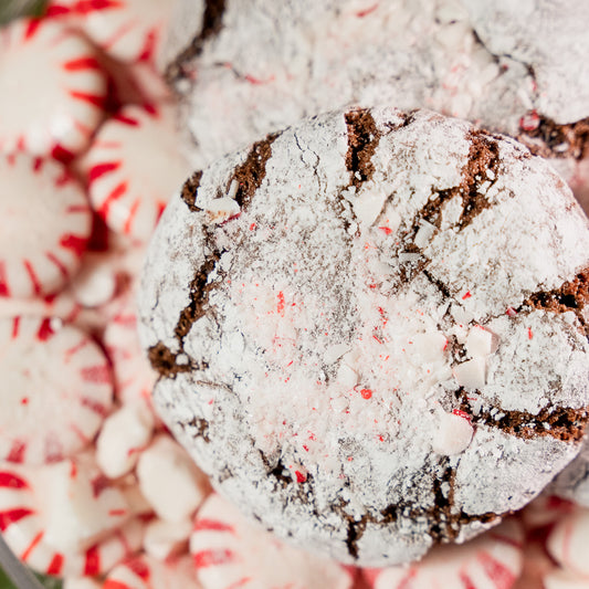 Dairy Free Chocolate Crinkle Cookie