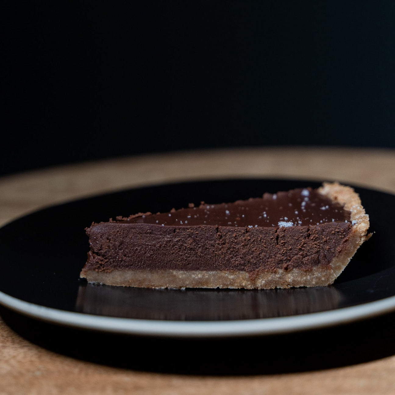 Bourbon Sea Salt Chocolate Pie