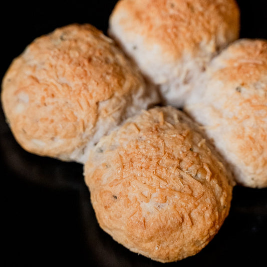 Gluten Free Rosemary Garlic Dinner Rolls